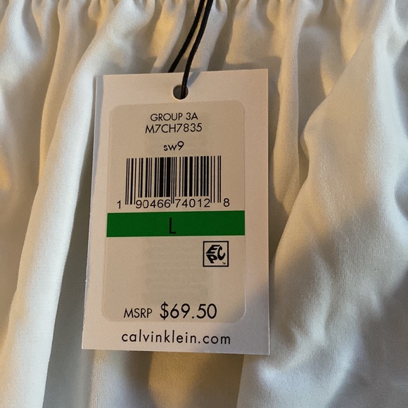 White Calvin Kline Hippie Shirt - Picture 2 of 5